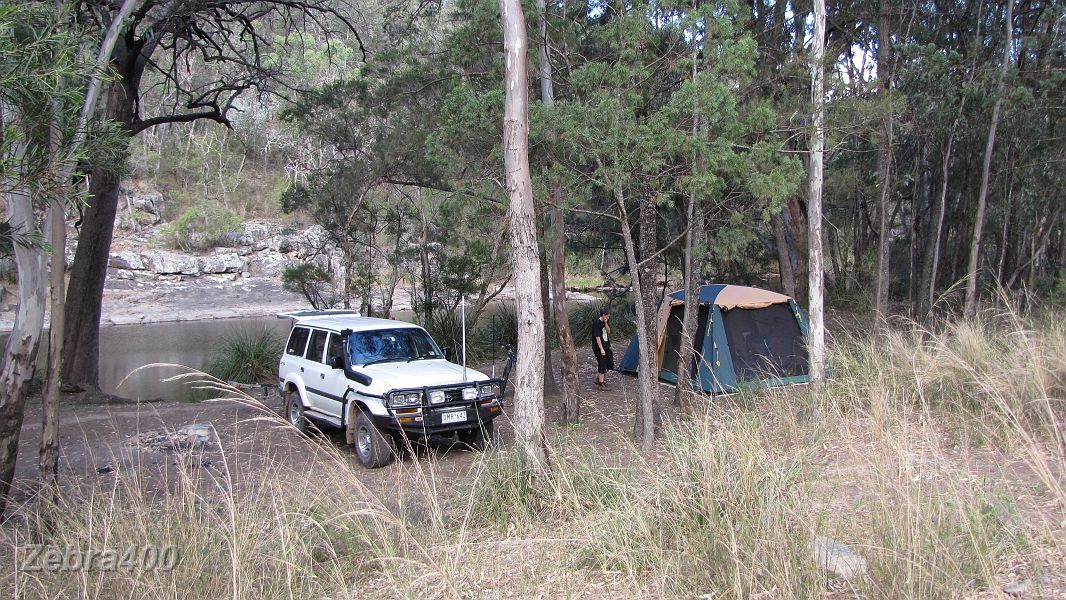 23-Heidi relaxes at Burrows Waterhole in Sundown NP.JPG